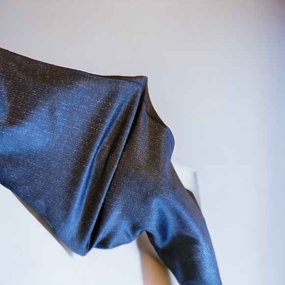 NWOT Black Denim Print Jeggings Size Small/Medium - Picture 4 of 7